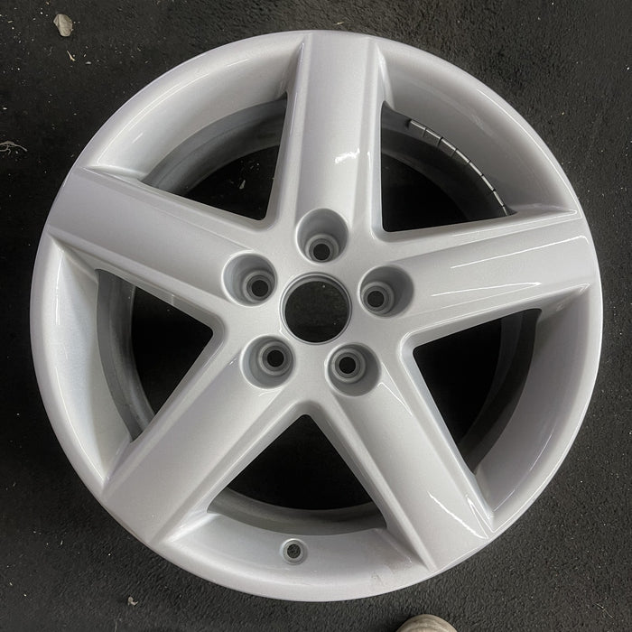 17" AUDI A4 02 17x7.5 Original OEM Wheel Rim - Angle View