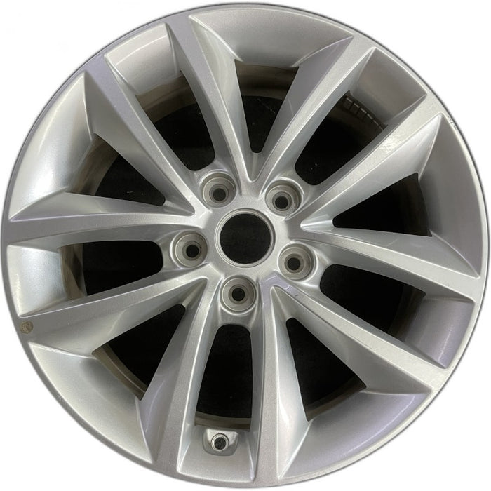 17" SORENTO 16-18 17x7 alloy Original OEM Wheel Rim - Front View
