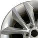 17" SORENTO 16-18 17x7 alloy Original OEM Wheel Rim - Angle View