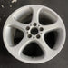 18" BMW X5 01 18x8.5 , , flat spoke, bright finish Original OEM Wheel Rim - Side Profile