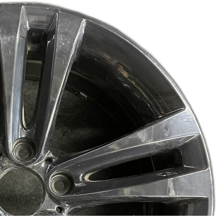 18" BMW 430i 20 18x8 5 spoke double spoke flared spoke Original OEM Wheel Rim - Side Profile