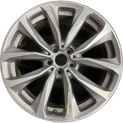 19" BMW X3 18-20 19x7.5 , 5 spoke, V spoke, wide spoke Original OEM Wheel Rim - Front View