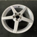 19" CORVETTE 05-07 19x10 , 5 spoke, silver Original OEM Wheel Rim - Close-Up Detail
