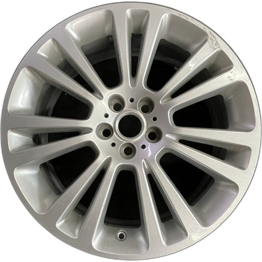 19" XF 17-21 19x8 , 14 spoke, silver Original OEM Wheel Rim - Front View