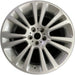 19" XF 17-21 19x8 , 14 spoke, silver Original OEM Wheel Rim - Front View