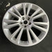 19" XF 17-21 19x8 , 14 spoke, silver Original OEM Wheel Rim - Side Profile