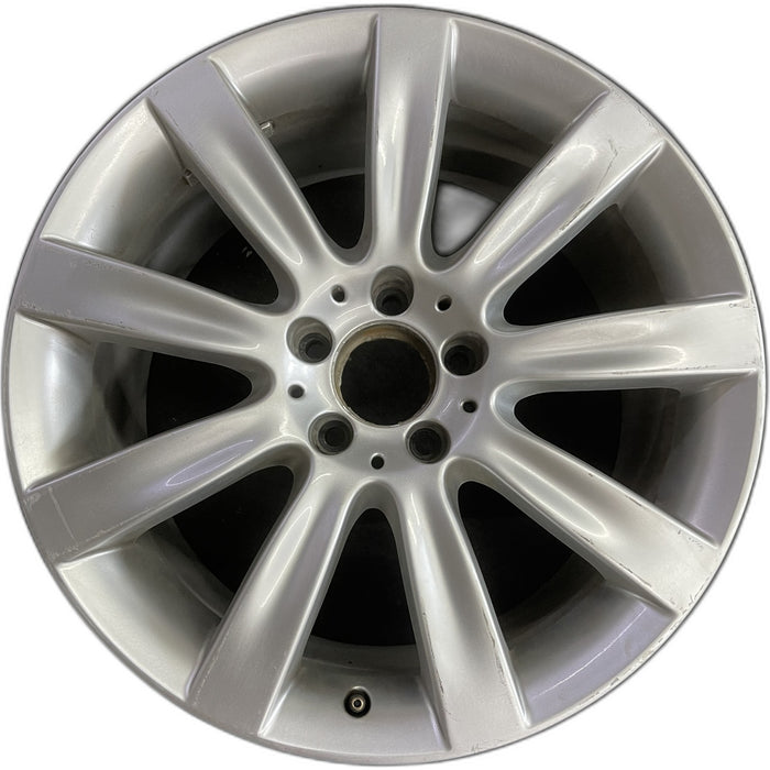18" MERCEDES CL-CLASS 07-08 216 Type; CL550, 18x9.5, 9 spoke Original OEM Wheel - Front View