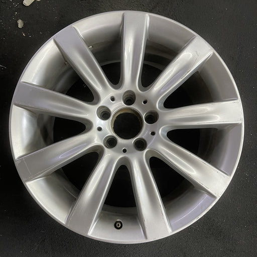 18" MERCEDES CL-CLASS 07-08 216 Type; CL550, 18x9.5, 9 spoke Original OEM Wheel - Angle View