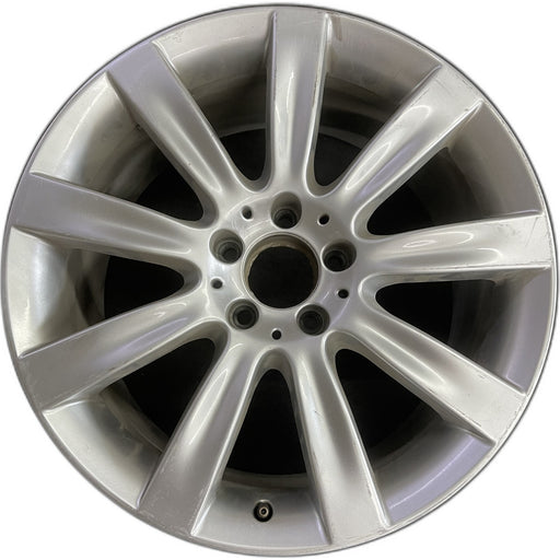 18" MERCEDES CL-CLASS 07-08 216 Type; CL550, 18x9.5, 9 spoke Original OEM Wheel - Front View