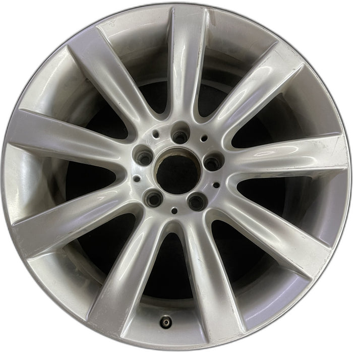 18" MERCEDES CL-CLASS 07-08 216 Type; CL550, 18x9.5, 9 spoke Original OEM Wheel - Front View