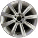 18" MERCEDES CL-CLASS 07-08 216 Type; CL550, 18x9.5, 9 spoke Original OEM Wheel - Front View