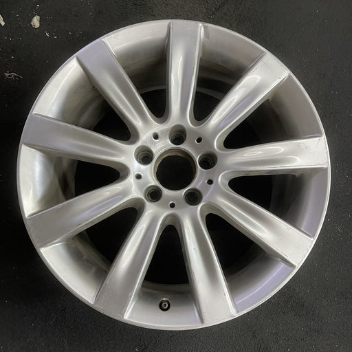 18" MERCEDES CL-CLASS 07-08 216 Type; CL550, 18x9.5, 9 spoke Original OEM Wheel - Angle View