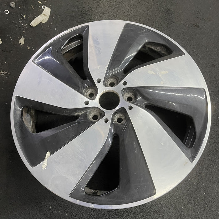 19" BMW i3 14-17 19x5.5 , 5 spoke, directional , R. Original OEM Wheel Rim - Side Profile