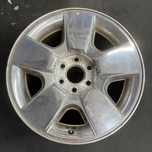 20" AVALANCHE 1500 09-11 20x8.5, 5 spoke, covered lug nuts, flat spoke Original - Angle View