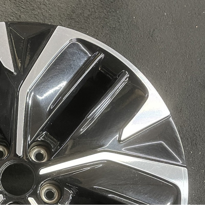 19" EV6 22-24 19x7.5 alloy black inlay Original OEM Wheel Rim