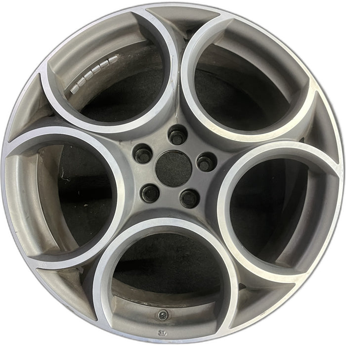 19" STELVIO 18-21 , 19x8, 5 spoke, 5 hole design Original OEM Wheel Rim - Front View