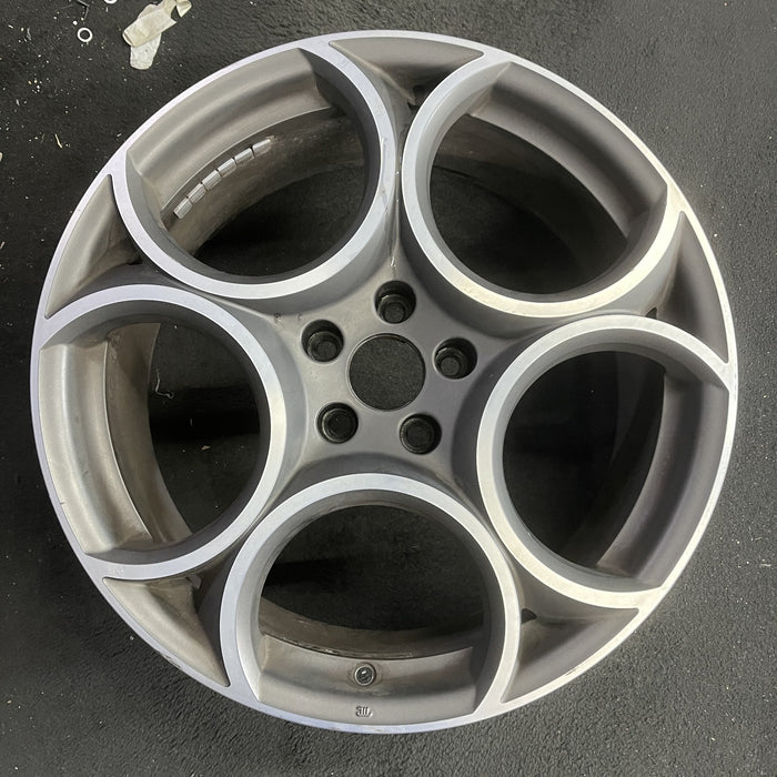 19" STELVIO 18-21 , 19x8, 5 spoke, 5 hole design Original OEM Wheel Rim - Angle View