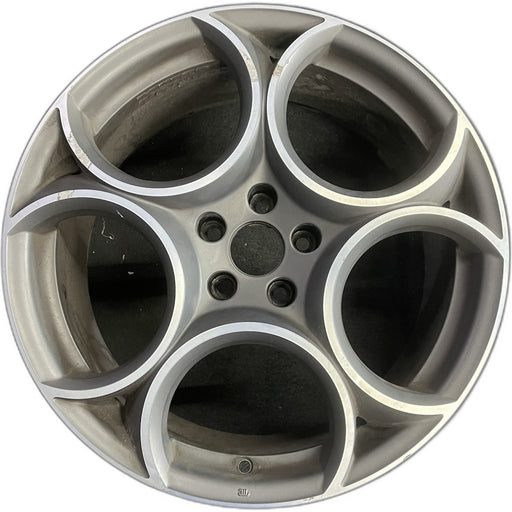 19" STELVIO 18-21 , 19x8, 5 spoke, 5 hole design Original OEM Wheel Rim - Front View
