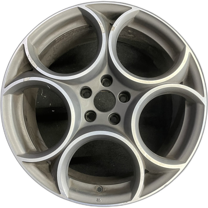 19" STELVIO 18-21 , 19x8, 5 spoke, 5 hole design Original OEM Wheel Rim - Front View
