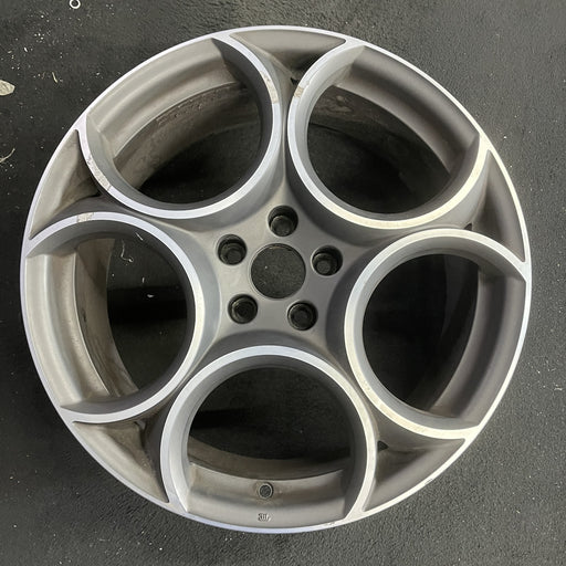 19" STELVIO 18-21 , 19x8, 5 spoke, 5 hole design Original OEM Wheel Rim - Angle View
