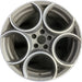 19" STELVIO 18-21 , 19x8, 5 spoke, 5 hole design Original OEM Wheel Rim - Front View