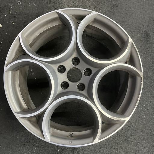 19" STELVIO 18-21 , 19x8, 5 spoke, 5 hole design Original OEM Wheel Rim - Angle View
