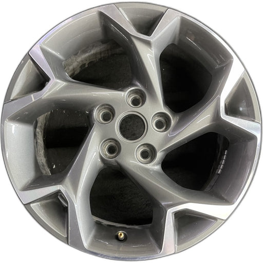 17" TRAX 24 17x7.5 gray opt Q7D Original OEM Wheel Rim - Front View