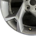 17" TRAX 24 17x7.5 gray opt Q7D Original OEM Wheel Rim - Back View