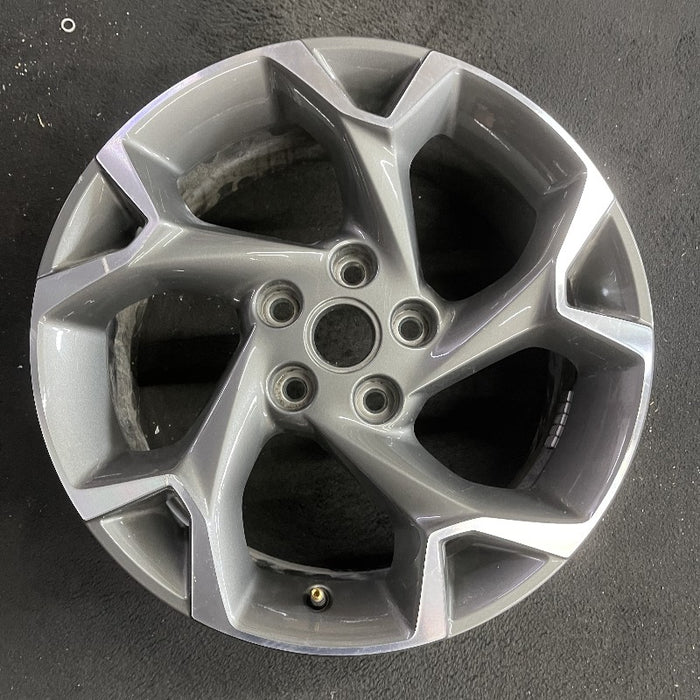 17" TRAX 24 17x7.5 gray opt Q7D Original OEM Wheel Rim - Additional View