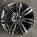 18" XE 17-19 18x7.5 alloy 7 spoke split spoke black Original OEM Wheel Rim - Front View