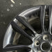 18" XE 17-19 18x7.5 alloy 7 spoke split spoke black Original OEM Wheel Rim - Side Profile