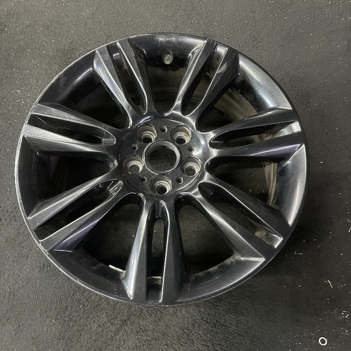 18" XE 17-19 18x7.5 alloy 7 spoke split spoke black Original OEM Wheel Rim - View 8