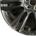 18" XE 17-19 18x7.5 alloy 7 spoke split spoke black Original OEM Wheel Rim - Back View