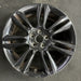 18" XE 17-19 18x7.5 alloy 7 spoke split spoke black Original OEM Wheel Rim - Additional View