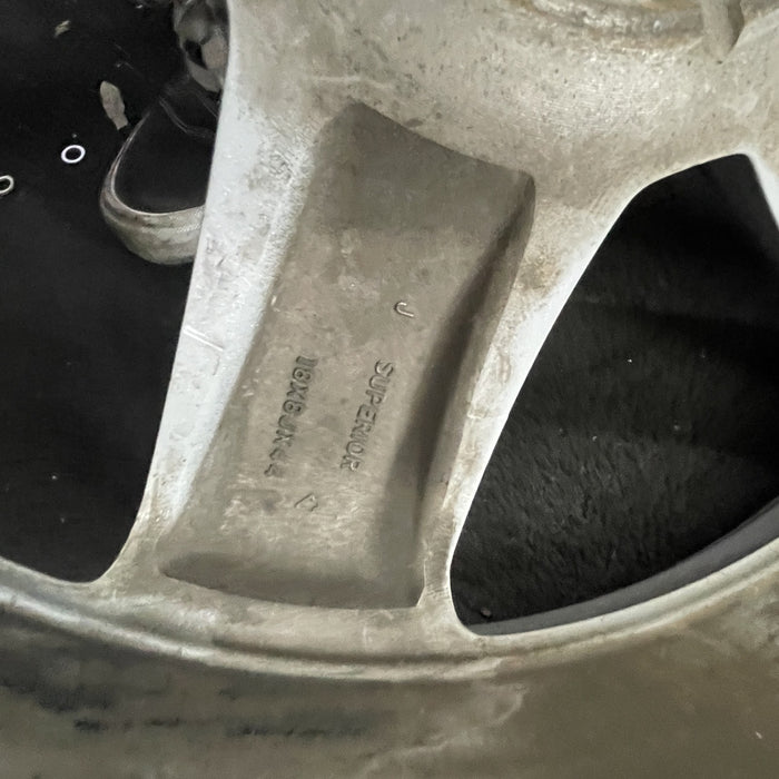 18" EXPLORER 16-17 18x8 , aluminum, w/o police package; 5 spoke Original OEM Wheel Rim