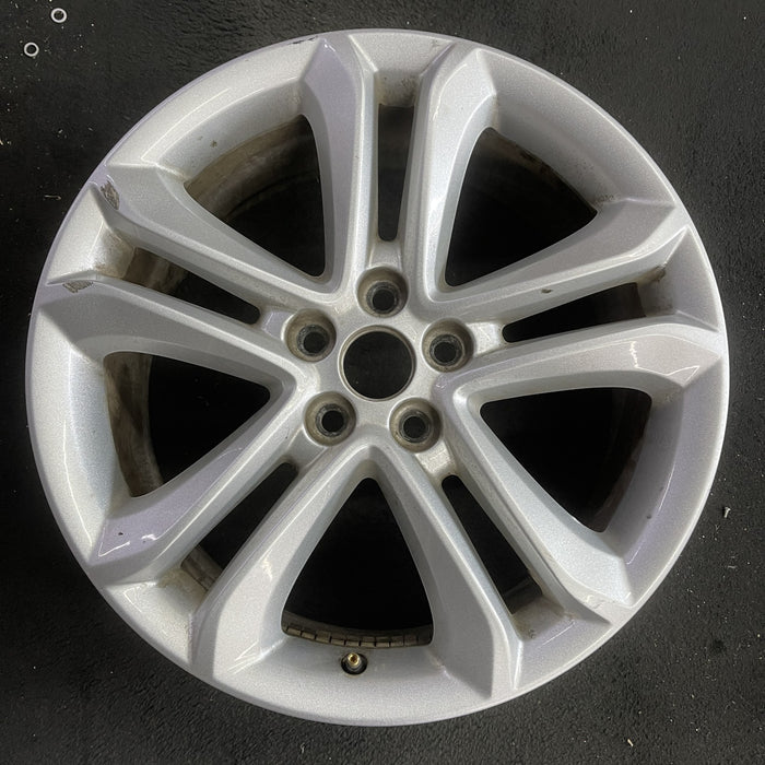 18" EDGE 19 18x8 , 10 spoke Original OEM Wheel Rim - Angle View