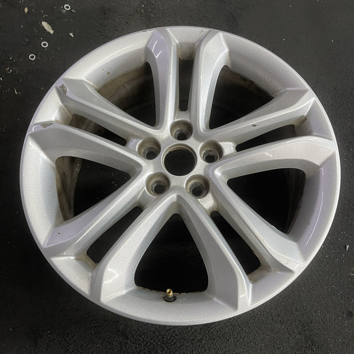 18" EDGE 19 18x8 , 10 spoke Original OEM Wheel Rim - Side Profile