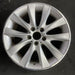 18" BMW 535i GT 10-17 18x8 , 10 spoke, V spoke Original OEM Wheel Rim - Angle View