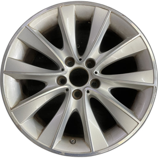 18" BMW 535i GT 10-17 18x8 , 10 spoke, V spoke Original OEM Wheel Rim - Front View