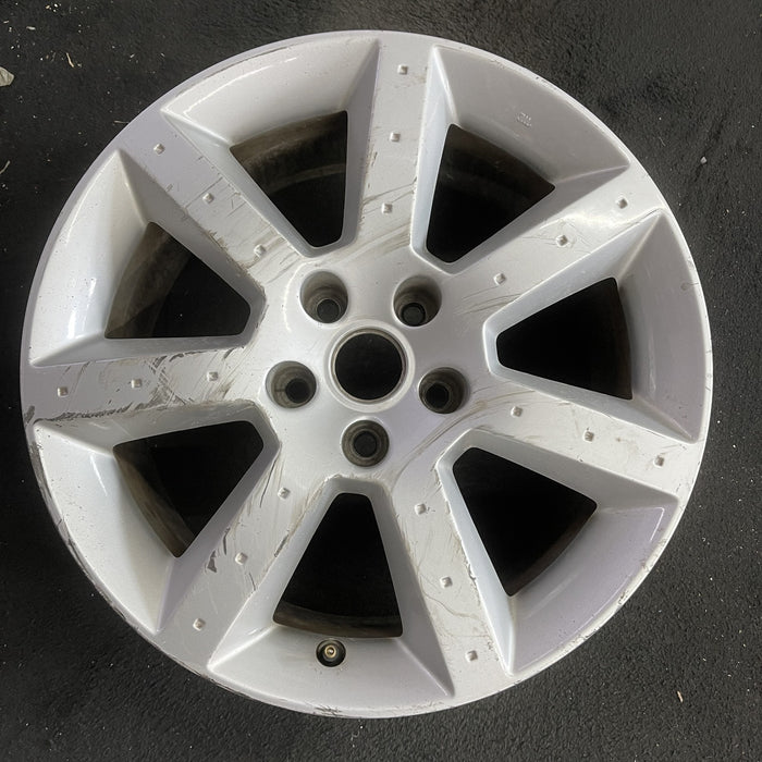 17" 350Z 03-05 17x8 Original OEM Wheel Rim - Angle View