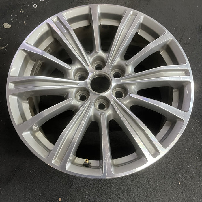18" XT5 17-19 18x8, Original OEM Wheel Rim - Side Profile