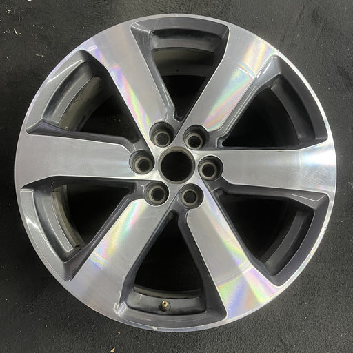20" TRAVERSE 18-19 20x8, 6 spoke Original OEM Wheel Rim - Angle View