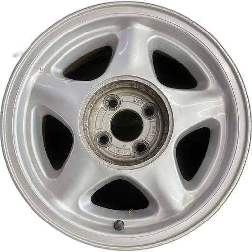16" MUSTANG 91-93 16x7 , argent Original OEM Wheel Rim - Front View