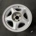 16" MUSTANG 91-93 16x7 , argent Original OEM Wheel Rim - Close-Up Detail