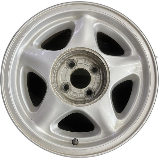 16" MUSTANG 91-93 16x7 , argent Original OEM Wheel Rim - Front View