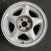 16" MUSTANG 91-93 16x7 , argent Original OEM Wheel Rim - Angle View