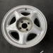 16" MUSTANG 91-93 16x7 , argent Original OEM Wheel Rim - Close-Up Detail