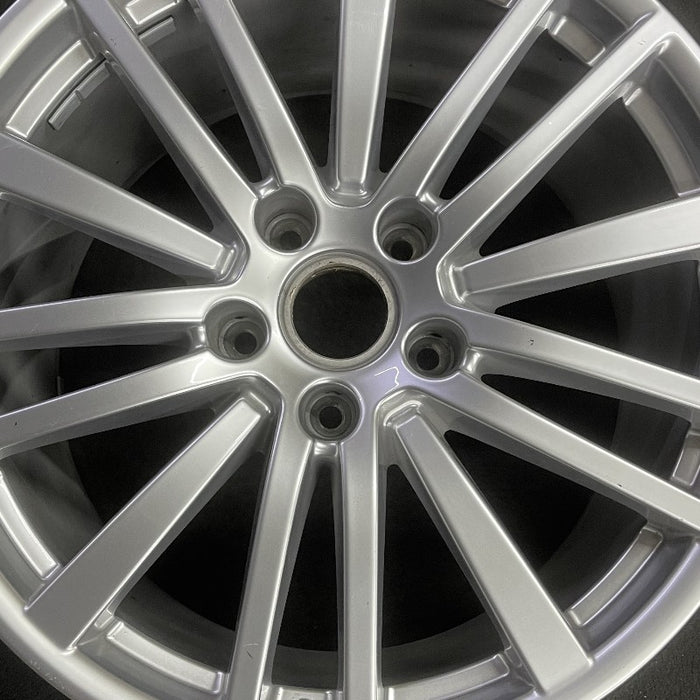 20" PORSCHE PANAMERA 17-20 alloy 20x11.5 15 spoke Original OEM Wheel Rim - Angle View