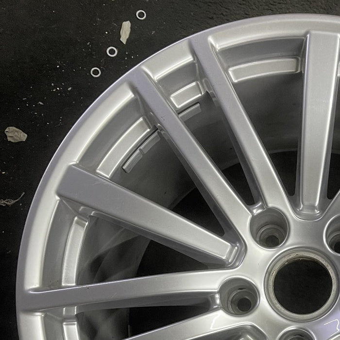 20" PORSCHE PANAMERA 17-20 alloy 20x11.5 15 spoke Original OEM Wheel Rim - Side Profile