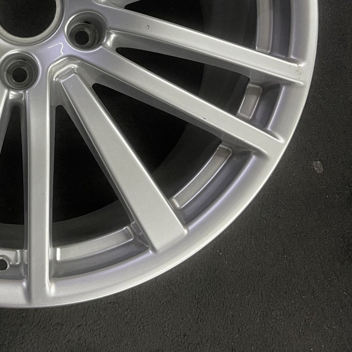 20" PORSCHE PANAMERA 17-20 alloy 20x11.5 15 spoke Original OEM Wheel Rim - Back View
